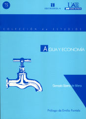 Portada de Agua y economía