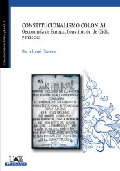 Portada de Constitucionalismo colonial