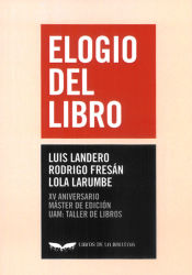 Portada de Elogio del libro