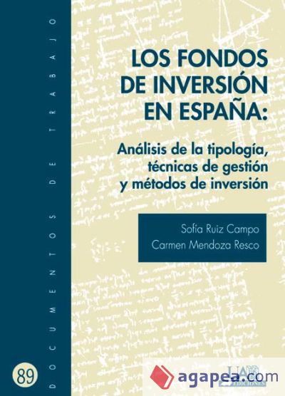 Los Fondos de Inversión en España