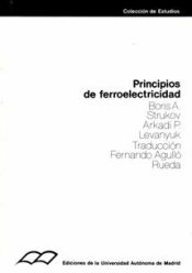 Portada de Principios de ferroelectricidad. Traducción de Fernando Agulló Rueda