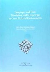 Portada de Languages and texts, translation and interpreting in cross-cultural environments