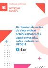 UF0851/MF1107_3. Confecci&oacute;n de cartas de vinos y otras bebidas alcoh&oacute;licas, aguas envasadas, caf&eacute;s e infusiones. HOTR0209