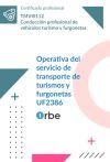 UF2386: Operativa del servicio de transporte de turismos y furgonetas (MF1466_2) TMVI0112