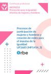 UF2685: Procesos de participaci&oacute;n de mujeres y hombres y creaci&oacute;n de redes para el impulso de la igualdad (MF1454_3) SSCE0212