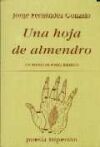 UNA HOJA DE ALMENDRO