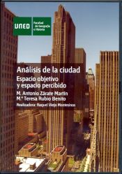 Portada de Análisis de la ciudad. Espacio objetivo y espacio percibido