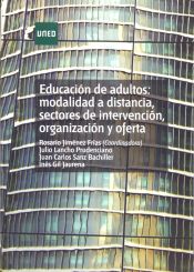 Portada de Educación de adultos: modalidad a distancia, sectores de intervención, organización y oferta