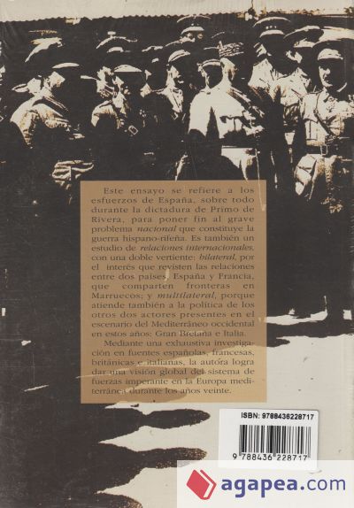 Espa&ntilde;a en el mediterr&aacute;neo. Primo de rivera y la cuesti&oacute;n marroqu&iacute;"" 1923-1930""