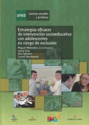 Portada de Estrategias eficaces de intervención socioeducativa con adolescentes en riesgos de exclusión