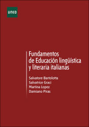 Portada de Fundamentos de educación lingüística y literatura italianas