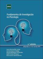 Portada de Fundamentos de investigación en psicología (Ebook)