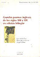 Portada de Grandes poemas ingleses de los siglos XIII y XIV en edición bilingüe