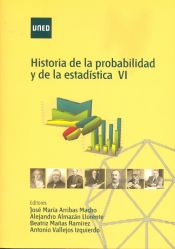 Portada de Historia de la probabilidad y de la estadística vi