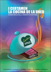 Portada de I certamen la cocina de la Uned. Literatura y gastronomía