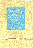 Portada de Introducción a la historia antigua I (próximo Oriente y Egipto)