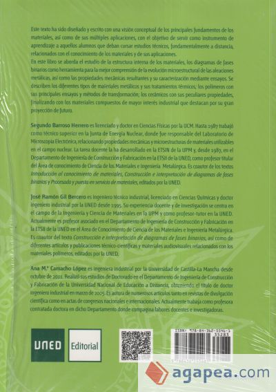 Introducción al conocimiento de los materiales y a sus aplicaciones