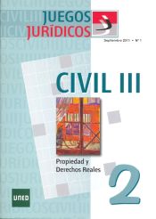 Portada de Juegos jurídicos. Derecho civil III. Nº 2