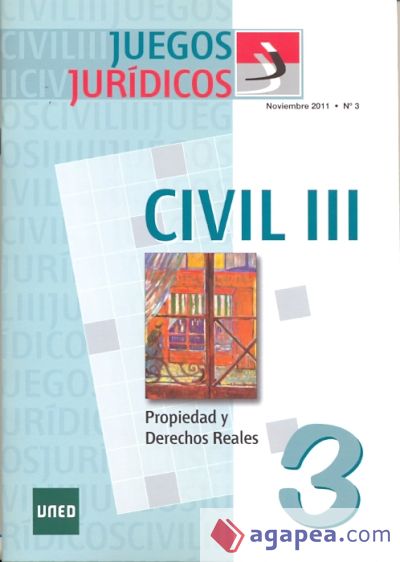 Juegos jurídicos. Derecho civil III. Nº 3