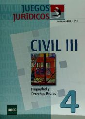 Portada de Juegos jurídicos. Derecho civil III. Nº 4