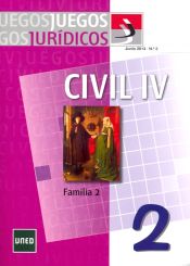 Portada de Juegos jurídicos. Derecho civil IV: familia 2