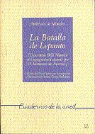 Portada de La batalla de Lepanto. Descriptio belli nautici et expugnatio lepanti per d. Ioannen de Austria de Ambrosio de Morales