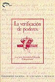 Portada de La verificación de poderes: 1810-1936