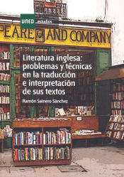 Portada de Literatura inglesa: problemas y técnicas en la traducción e interpretación de sus textos