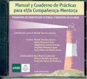 Portada de Manual y cuaderno de prácticas para el/la compañero/a-mentor/a. Programa de orientación tutorial y mentoría en la UNED