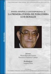 Portada de Poes&iacute;a espa&ntilde;ola contempor&aacute;nea (I). La primera poes&iacute;a de posguerra. Luis Rosales
