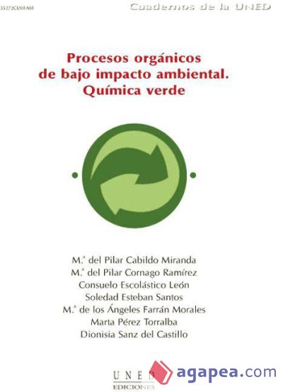 Procesos orgánicos de bajo impacto ambiental. Química verde (Ebook)