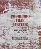 Portada de Prohibido fijar carteles, III Premio de poesía de la Facultad de Filología UNED (Ebook)