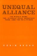 Portada de Unequal Alliance: The World Bank, the International Monetary Fund and the Philippines