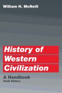 Portada de History of Western Civilization: A Handbook