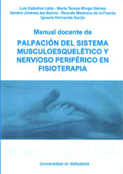 Portada de MANUAL DOCENTE DE PALPACION DEL SISTEMA MUSCULOESQUELETICO