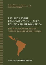 Portada de Estudios sobre pensamiento y cultura política en Iberoamerica