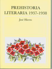 Portada de Prehistoria literaria 1937-1938