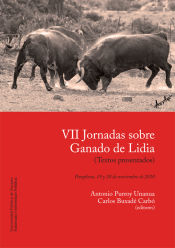 Portada de VII Jornadas sobre Ganado de Lidia