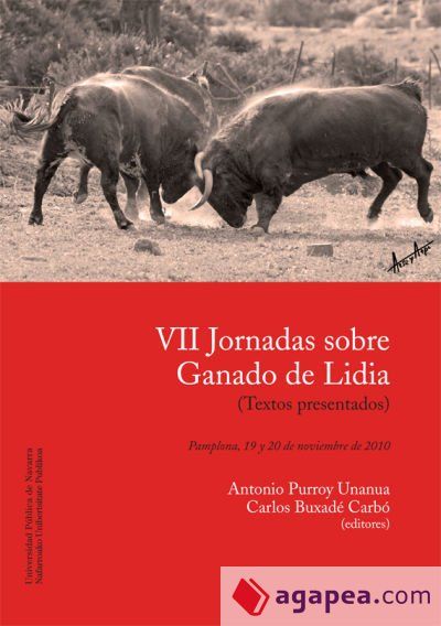 VII Jornadas sobre Ganado de Lidia VII Jornadas sobre Ganado de Lidia