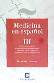 Portada de MEDICINA EN ESPAÑOL III