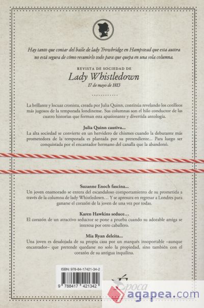 Revista de sociedad de lady Whistledown: Especial cotilleos