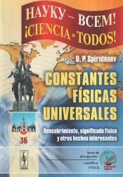 Portada de Constantes físicas univerlas