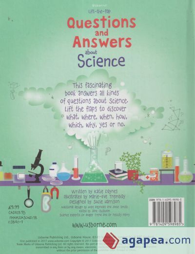 Lift-the-flap Questions and Answers about Science