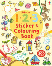 Portada de 123 Sticker and Colouring Book