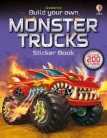 Portada de Build Your Own Monster Trucks Sticker Book