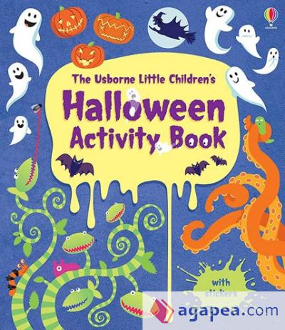 Little Children's Halloween Activity Book