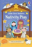 Portada de Little First Stickers Nativity Play