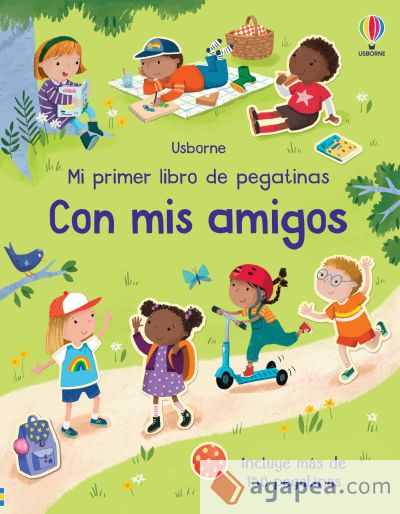 CON MIS AMIGOS MI PRIMER LIBRO PEGATINAS