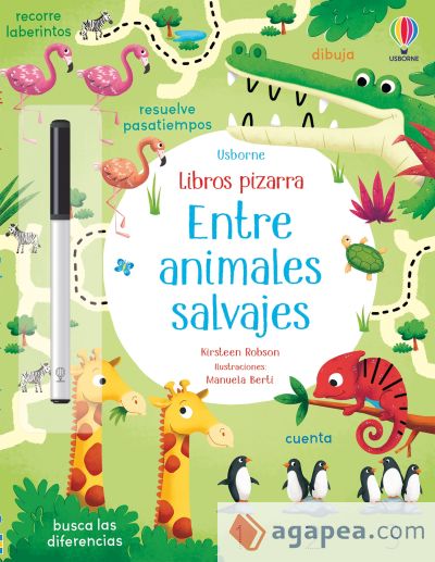 ENTRE ANIMALES SALVAJES LIBROS PIZARRA