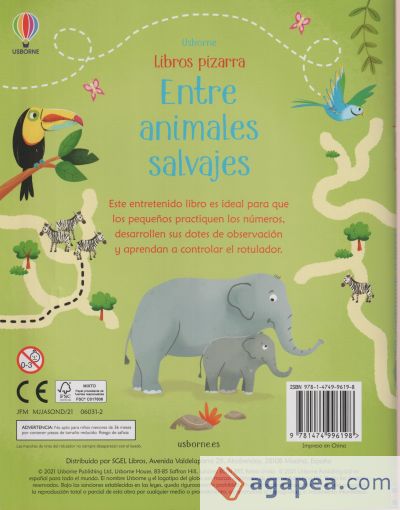 ENTRE ANIMALES SALVAJES LIBROS PIZARRA